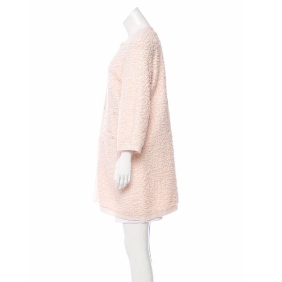 CHANEL Collection Metallic Textured Coat - Picture 2 of 3